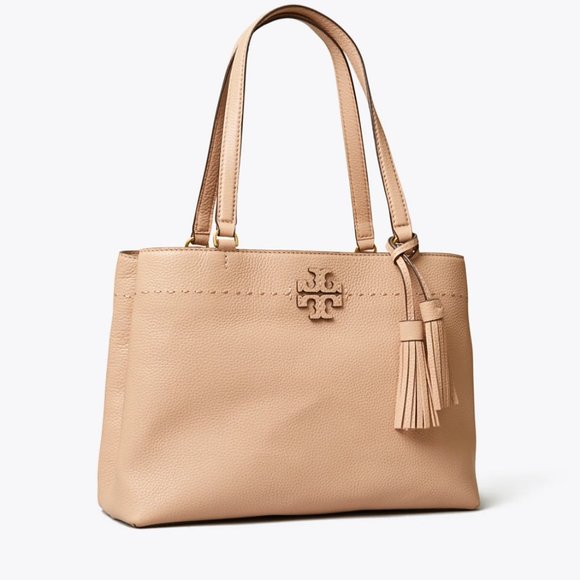 Tory Burch Devon Sand McGraw Tote - Picture 4 of 5